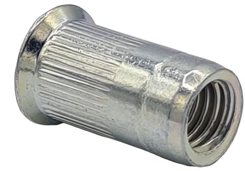 Offene Blindnietmuttern mit Senkkopf rund Aluminium M 8/4,0-6,5-100 Stück