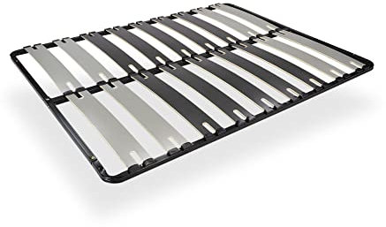 i-flair Metallbett Lattenrost 200x200 cm, Gästebett, Lattenrahmen Ergo IF51 - für alle Betten geeignet