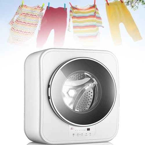 DPLXQPP Lave-Linge Portable,Mini Lave-Linge Mural,Lave-Linge Tambour Chargement Frontal Entièrement Automatique Portable,Capacité Lavage 3kg,Convient pour La Machine Laver Voyage en Dortoir