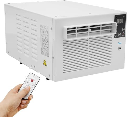 ZephyrGlow Climatiseur De Tente Micro Inverter Portable, Refroidisseur d'air pour Extérieur/Dortoir, Faible Consommation Électrique