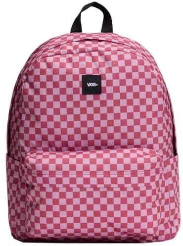 Vans Mochila unisex Old Skool Check, Pink Fizz, mediana, rosa Fizz, M