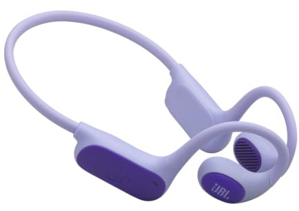 JBL Junior Free Kabellose Open-Ear-Kopfhörer für Kinder, Lila