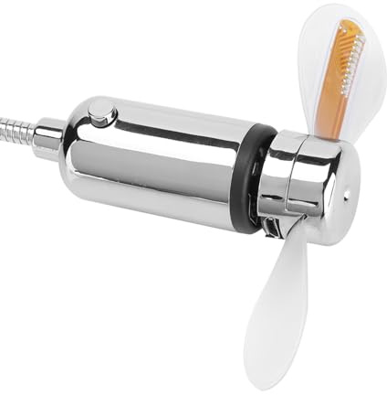 Aumotop Mini Ventilador Flexible Programable LED con ángulo Ajustable para Ordenador Portátil, Ventilador con Pantalla de Mensajes USB para Escritorio de Oficina