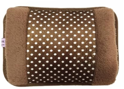 Bolsas de agua caliente eléctricas de invierno, bolsa de agua caliente recargable, bolsa calentada con cubierta de franela