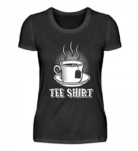 T-shirt pour femme de qualité supérieure - Parfait pour tous les fans de thé., Noir , L