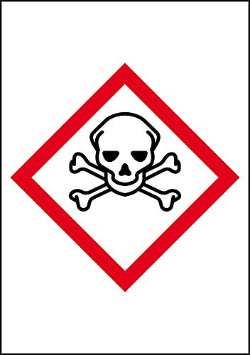 LEMAX® Gefahrensymbol Ausrufezeichen GHS07,Polyesterfolie,selbstkl.,12x17mm,10/Bogen