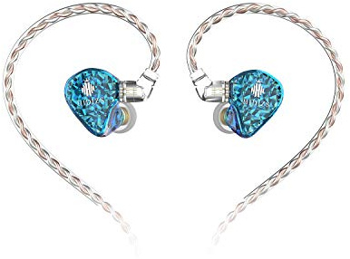 HIDIZS MS2 Hybrid Dual Drivers HiFi auriculares, Monitor de oído de 3,5 mm, IEMs de Audio de alta resolución con Cable desmontable de 0,78 mm 2pin para Smartphones Android iPhone Audio player Computer