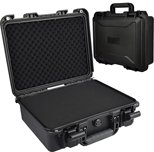 JOYCEMALL 16.5×13.6×6 Inch Large Waterproof Camera Case, Hard Shockproof Protective Box with Custom Foam, Well - Made Safe Multi - Tool Organizer – Für Kamera, Drohne, Linse, Zubehör