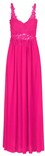 ApartFashion Abiti da Sera Dress, Fucsia, L Donna