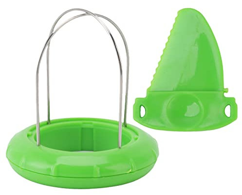Fruit and Vegetable Peeler, Portable Stainless Steel Kiwi Peeler Mango Cutter Tool with Easy Grip Handle Kitchern Fruit Scoop