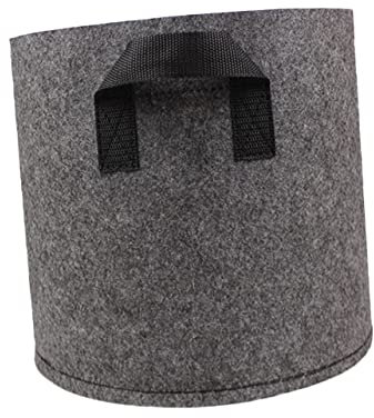 Milisten 10 Stofftöpfe Blumenpflanzen Pflanzbeutel aus Stoff Tomaten-Kartoffel-Anbaubeutel Pflanzenwachstumsbeutel Kindergartentasche Belüftung Tasche wachsen Beauty-Tasche