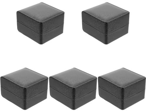SAFIGLE 5St Aufbewahrungsbox für Uhren uhr set uhrenset Uhrenhalter Herrenuhren Vitrine Uhrengehäuse für Herren Desktop-Uhren-Organizer einzelnes Uhrengehäuse Schreibtisch Geschenkbox Fall