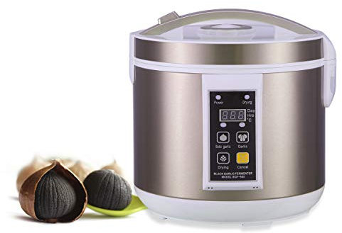 Black Garlic Fermenter 5/6/7.5L - Multifunction Garlic Maker for Natto, Kimchi, Dough, Wine, Rice - CE/FCC/CCC/PSE Certified - Garlic Ferment Box