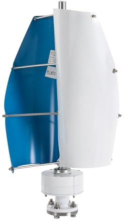 Windturbine Generator, 500W 12V/24V Windkraftanlage Windrad Stromerzeugung, 13m/s Windgeschwindigkeit, Elektromagnetismus Steuerungssystem Windgenerator Wind Turbine Generator (12V)