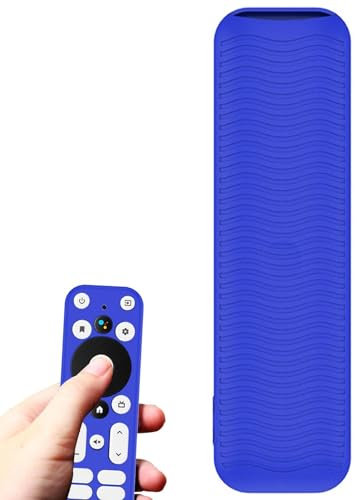 Silikon-Fernbedienung, Silikonhülle für TV, 4K, UHD-Streaming-Gerät, Silikon-Fernbedienung, Halterung, stoßfeste Fernbedienungsabdeckungen, Schutz