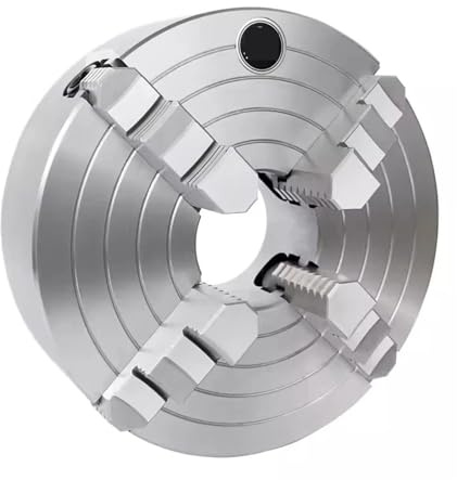 Mandril de torno Plato de torno de 100 mm, 4 mordazas K72-100, mini independiente for metal