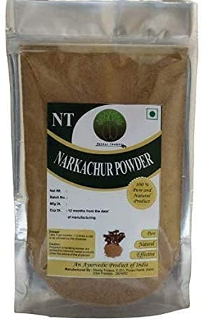 JARA NAR Kachur Polvere Kali Haldi Polvere Nero Curcuma Curcuma Caesia- 400 Gm