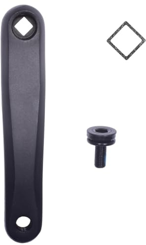 Alps2Ocean Universal-Fahrrad-Kurbelarm, 152 mm/160 mm/165 mm/170 mm/175 mm, linker Kurbelarm, Kurbelarm links erhältlich in Diamantloch und quadratischem Loch für Citybike, Faltrad, MTB, E-Bike,