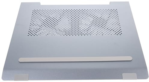 Healeved Soporte de Aleación para Portátil Ventilador Portátil Gaming y Base Refrigeradora Diseño Hollow y Doble Ventilador de 12cm Adecuado para Decoracion Verano