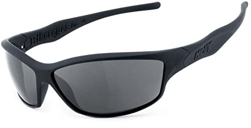 HELLY® - No.1 Bikereyes® | Bikerbrille, Motorradbrille, Motorrad Sonnenbrille | beschlagfrei, winddicht, bruchsicher | TOP Tragegefühl (selbsttönend [fender 2.0])