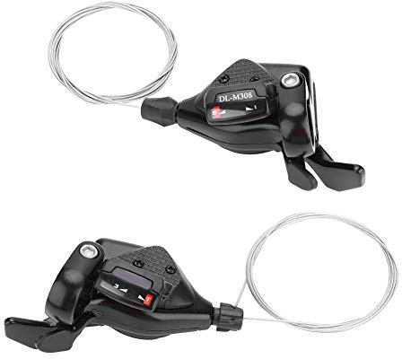 DEWIN Fahrrad Gangschaltung, 3x8 Speed Fahrrad Gangschaltung Triple Speed Fahrrad Gangschaltung Umwerfer Left/Right Shifter (3x8 Speed)