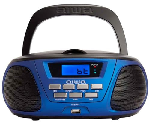 Aiwa Radio Cassette con CD BBTU300BL