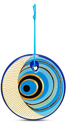Ojo Turco en Dorado - Decoración de la Pared del hogar (Modelo 1)