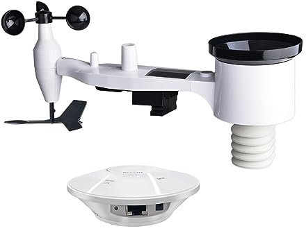 ECOWITT Weather Stations Array, 7 in 1 Wireless Weather Station with Outdoor Sensor WS69, with 3 in 1 WiFi/Wired Hub Gateway GW2000, Accurate Weather Forecast Data for Home Garden 868 MHz