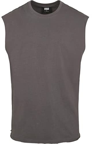 Men Tb1562-Open Edge Sleeveless Tee 1 Darkshadow 4Xl