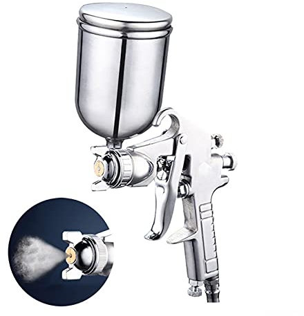 KOHARA Universal Paint Spraye, 400 ml, Profi-Pistole, pneumatisch, Airbrush-Sprühgerät, Legierung, Farbe, Zerstäuber, Werkzeug mit Trichter für Autolackierung, Lackierung