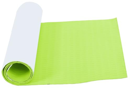 shenruifa -Surfbrett-Traktions-Klebe-Anti-Rutsch-Pad, Eva-Diamant-Rillen-Deck-Griff-Tail-Pad (Grün)