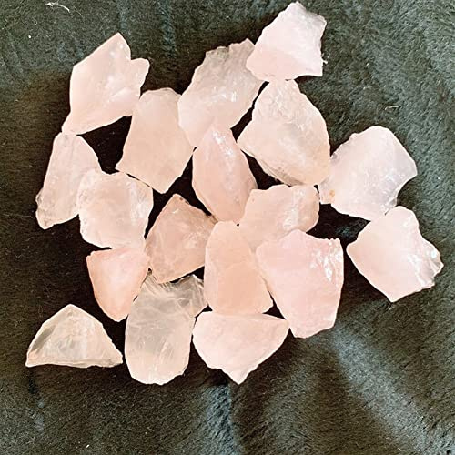 Cristal d'énergie Poudre de cristal rose naturel Cristal Gravier Roche Pierre précieuse minérale Réservoir de poissons Bonsaï Décoration Énergie Pierre Artisanat Convient for la décoration de bureau à
