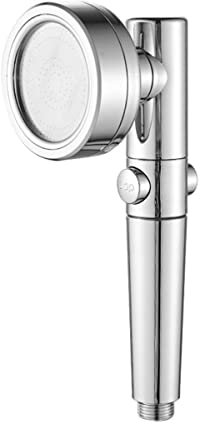 CWZZWS Filtered Shower Head with Handheld,High Pressure 5 Spray Mode Showerhead Built in Power Wash with Hose and 15 Stage Hard Water Shower Filter for Remove Chlorine and Harmful Substances,B