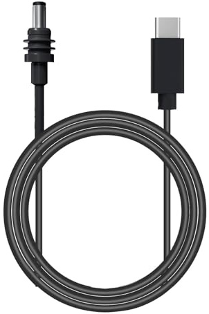 Cable de Alimentación USB C a CC de 5M, Cable de Carga de Alimentación Tipo C a CC de 100W, Conector a Prueba de Agua para Mini Antena Parabólica
