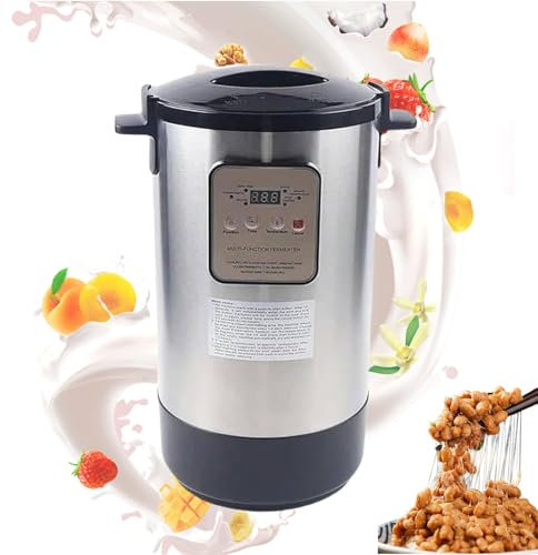 Mofgoe Yogurt Maker Machine, Commercial Electric Yogurt Fermenter with Adjustable Time & Temp Control, Automatic Intelligent Fermenter, for Natto Sweet Rice Wine Fruit Vinegar Garlic,18L