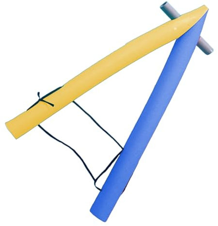 Acunny Pasta per piscina, spaghetti in schiuma – Tubo per piscina A-Frame | Grandi tubi galleggianti, attrezzatura per l'allenamento, giocattolo ausiliario per bambini e adulti