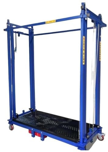 Piattaforma di ponteggio mobile 300kg portante ponteggi elettrico ascensore mobile pieghevole costruzione cantiere decorazione domestica multi-funzione telecomando piattaforma di sollevamento Electric