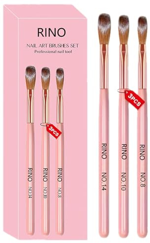 Cepillos de arte de uñas - 6.54 pulgadas Pen d arte uñas | Extensión