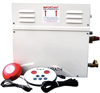 JOJIDE Generateur Vapeur, 3KW / 4,5KW Saune de Vapeur Sauna SAPAT Machine for Sauna Home Sauna Spa Machine de Fumigation avec contrôleur numérique(4.5KW)