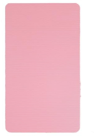Yogamatte, rutschfeste Fitness-Trainingsmatte, Pilates, Pro-Yogamatten for Frauen, Trainingsmatten for das Bodentraining zu Hause(PINK)