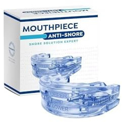 Sleepzee Schnarchschiene, Anti Schnarch Mundstück, Knirscherschiene Für Nacht, All-In-One Anti-Schnarch-Schiene für Anti Schnarch, Effektiv Schnarchschiene, Beißschiene für Die Nacht (Blau)