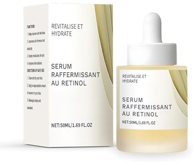 Retinolo 0.2 Boosting Shot Ampoule - Siero di retinolo per il viso con acido ialuronico e Centella - Siero viso rassodante, antirughe e idratante (1)