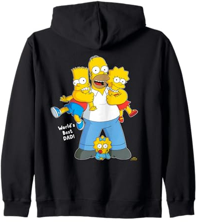 The Simpsons Homer Simpson World'S Best Dad Father's Day Sudadera con Capucha