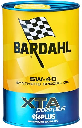 Bardahl - Olio Motore per Auto, XTA 5W40, Olio per Vetture non Equipaggiate di DPF o FAP, Olio Motore per Pulizia degli Organi del Motore, 4 Litri