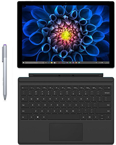 Microsoft Surface Pro 4 256 Go i5 Windows 10 anniversaire avec Noir type de Coque Bundle (8 Go de mémoire RAM, 2,4 GHz i5, écran tactile de 31,2 cm)