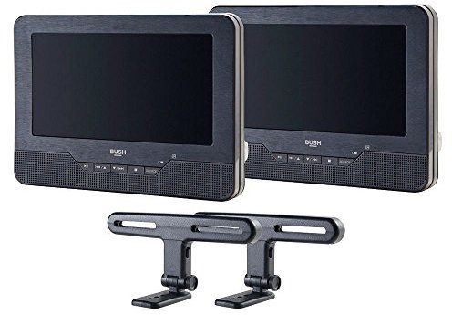 Bush 7 Inch Dual Screen In Car DVD Player