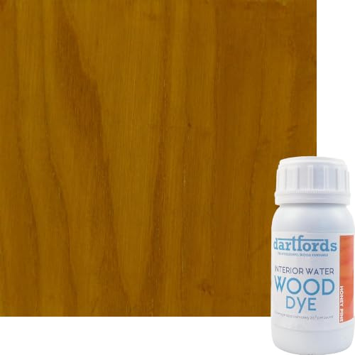 Honey Pine Interior Water Based Wood Dye 230ml Bottle