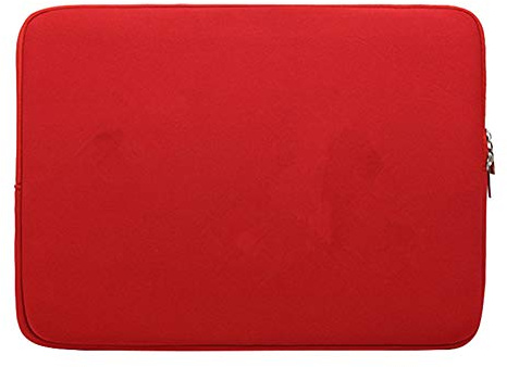 Housse pour Ordinateur Portable Sacoche pour Ordinateur Portable Sac à Main pour 14 ThinkPad, Acer, ASUS, HP, Lenovo und Dell,Rouge 1
