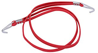 GIVBRO Corda elastica per bici con ganci elastici per portabagagli e cinghie per portabagagli per biciclette e moto, 1 pezzo