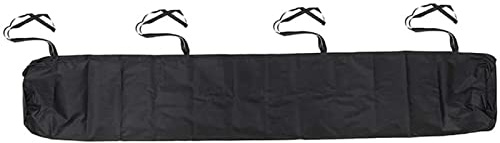 Markisenabdeckung Abdeckung Schutzhülle für Markisen Wasserdicht, Schutzhülle für Markisen Abdeckung Wandmarkise Markise (3M / 9.8Ft,Schwarz)